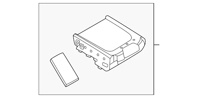 Cup Holder - Nissan (96964-7KA1A)