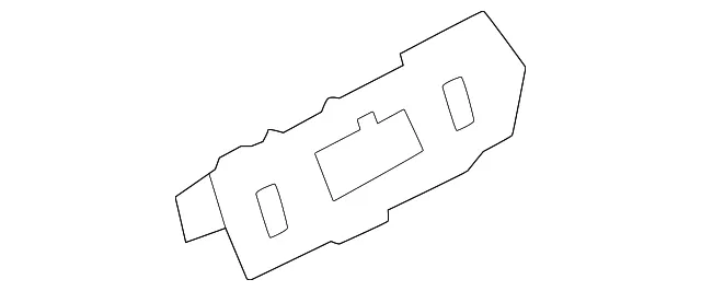 Console Air Vent Bracket - Nissan (96971-5MR1A)