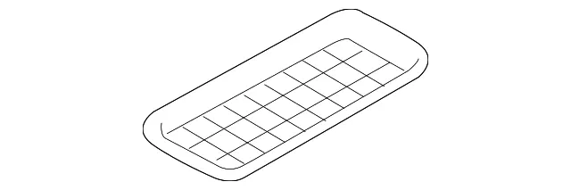 Console Mat - Nissan (96973-6FK0A)