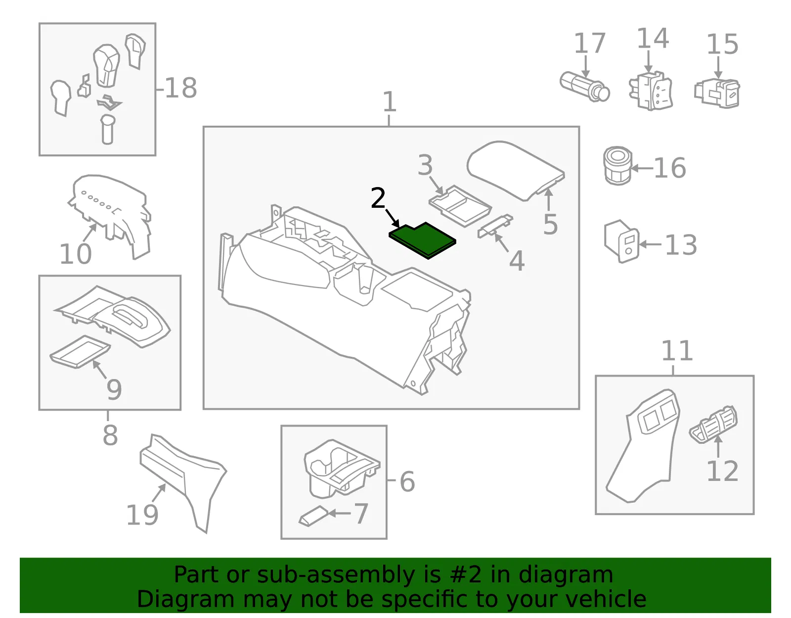 Mat - Nissan (96975-5HK0A) - view 2