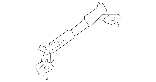Console Base Rear Bracket - Nissan (96991-3JA0A)
