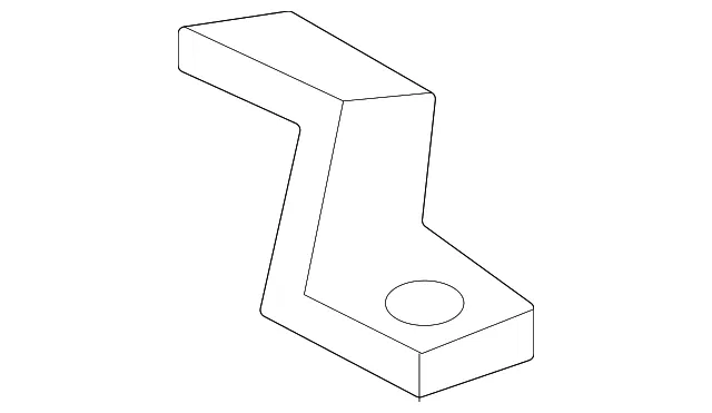 Console Base Rear Bracket - Nissan (96991-6RR0A)