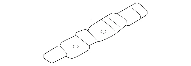 Console Assembly Rear Bracket - Nissan (96991-7JA0A)