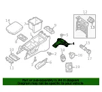 Console Bracket - Nissan (96991-EZ00A) - view 4