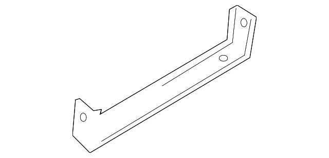 Console Body Rear Bracket - Nissan (96992-1LA0A) - view 2
