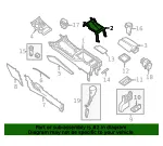Console Box Bracket - Nissan (96996-5AA0A) - view 4