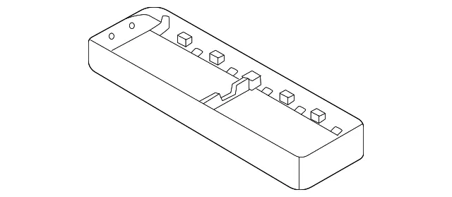 Console Trim Panel - Nissan (969D2-6TA0C)