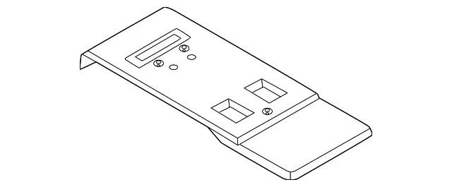 Console Panel - Nissan (969D3-6TA0A)