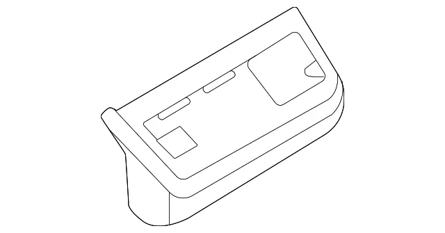 Console Trim Panel - Nissan (969J1-6TA0B)