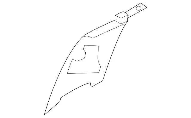 Console Panel Bracket - Nissan (969U9-5MR1A)