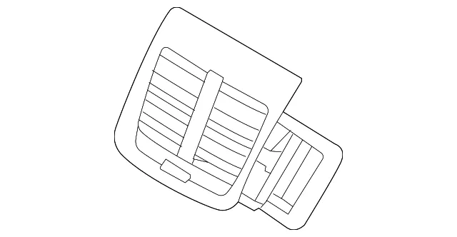 Air Outlet - Kia (97040-F6AA0)