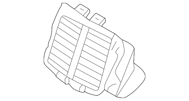 Air Outlet Vent - Kia (97040-P1000)
