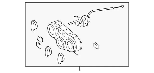 Dash Control Unit - Kia (97250-1G150VA)