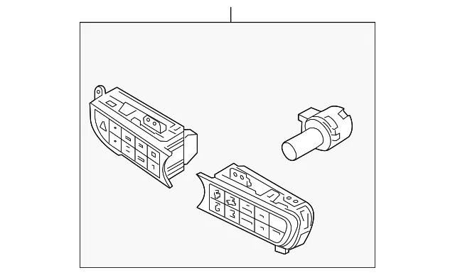 Dash Control Unit - Kia (97250-3T600)