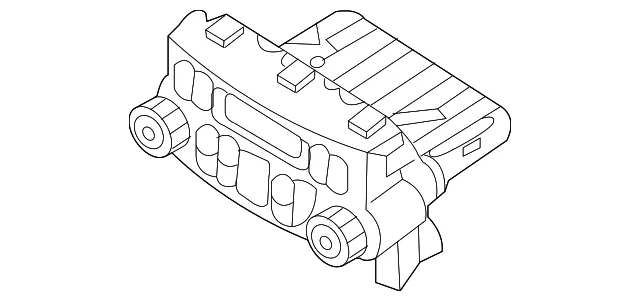 Dash Control Unit - Kia (97250-4D001VA) - view 2