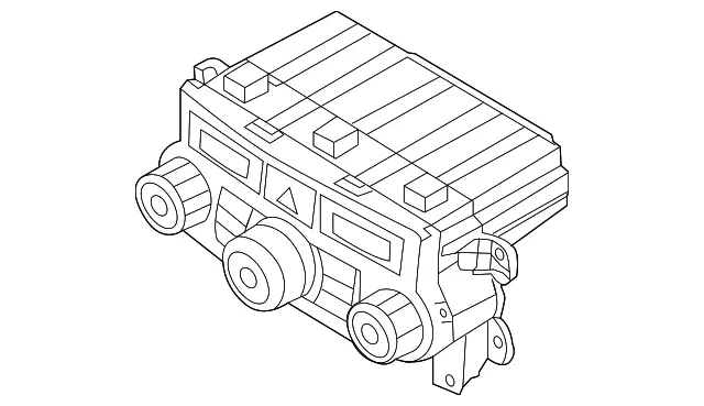 Dash Control Unit - Kia (97250-4D005VA)