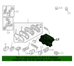 Dash Control Unit - Kia (97250-4D207VA) - view 4