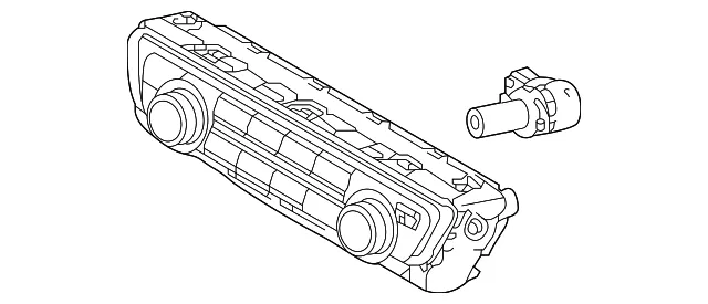 Dash Control Unit - Kia (97250-A8910WK)