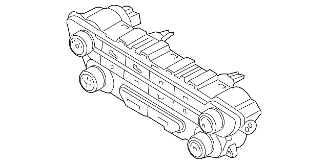 Dash Control Unit - Kia (97250-A9040WK)