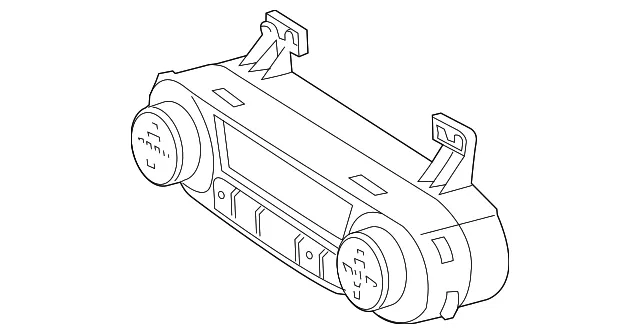 Dash Control Unit - Kia (97250-B0AA0M15)