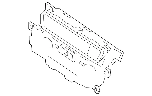 Dash Control Unit - Kia (97250-G5180CA)