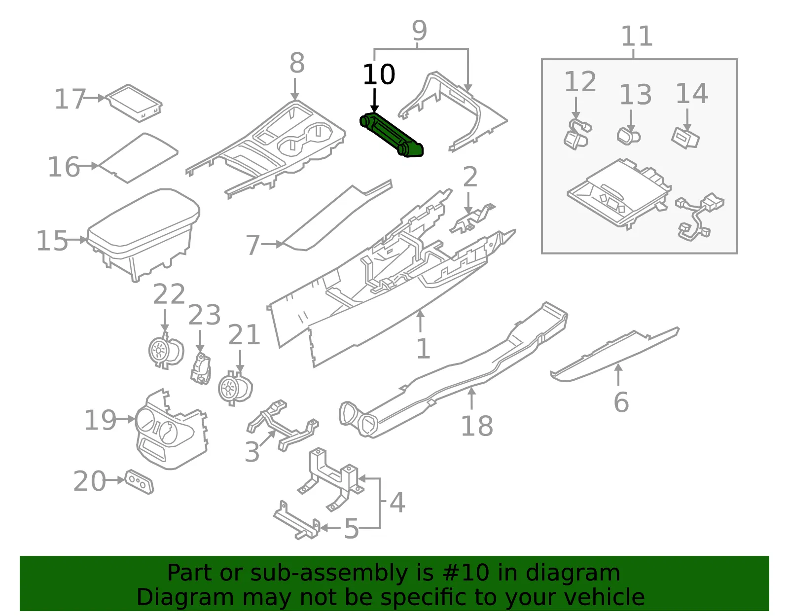 Dash Control Unit - Kia (97250-J5000) - view 2