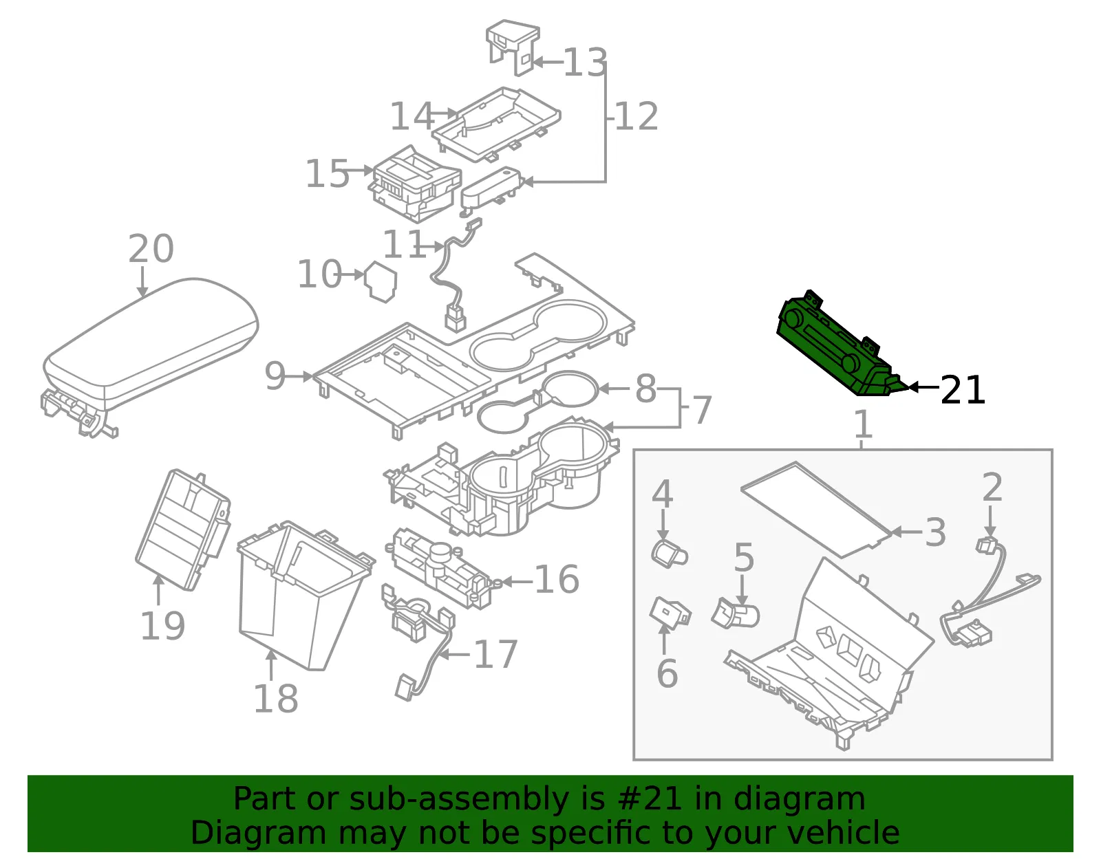 Dash Control Unit - Kia (97250-L3200FHV) - view 2