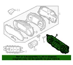 Dash Control Unit - Kia (97250-Q4280CA) - view 4