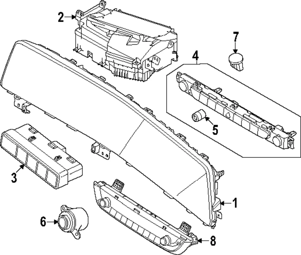 Dash Control Unit - Kia (97250-S9BA0FHV)