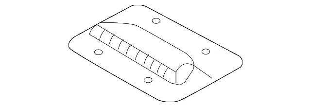 Air Outlet - Driver's Side (LH) - Kia (97365-4D000)