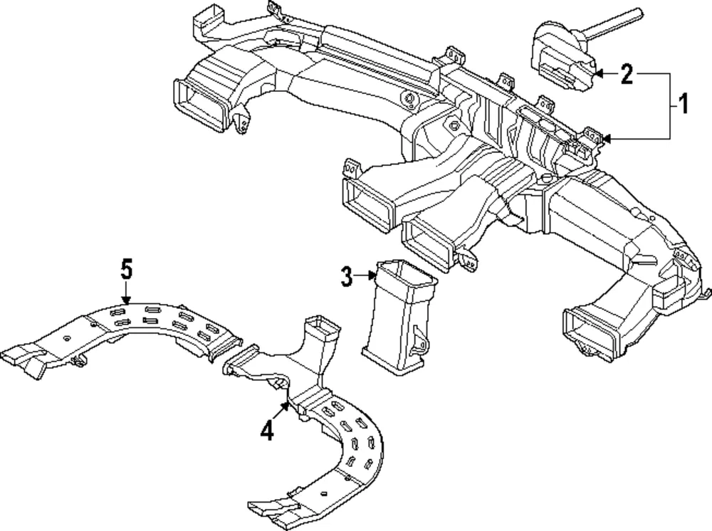 Air Distributor - Kia (97470-DO000)