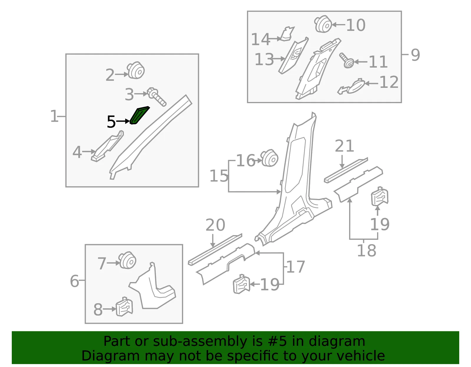 Air Outlet Vent - Kia (97490-C6200MEC) - view 2