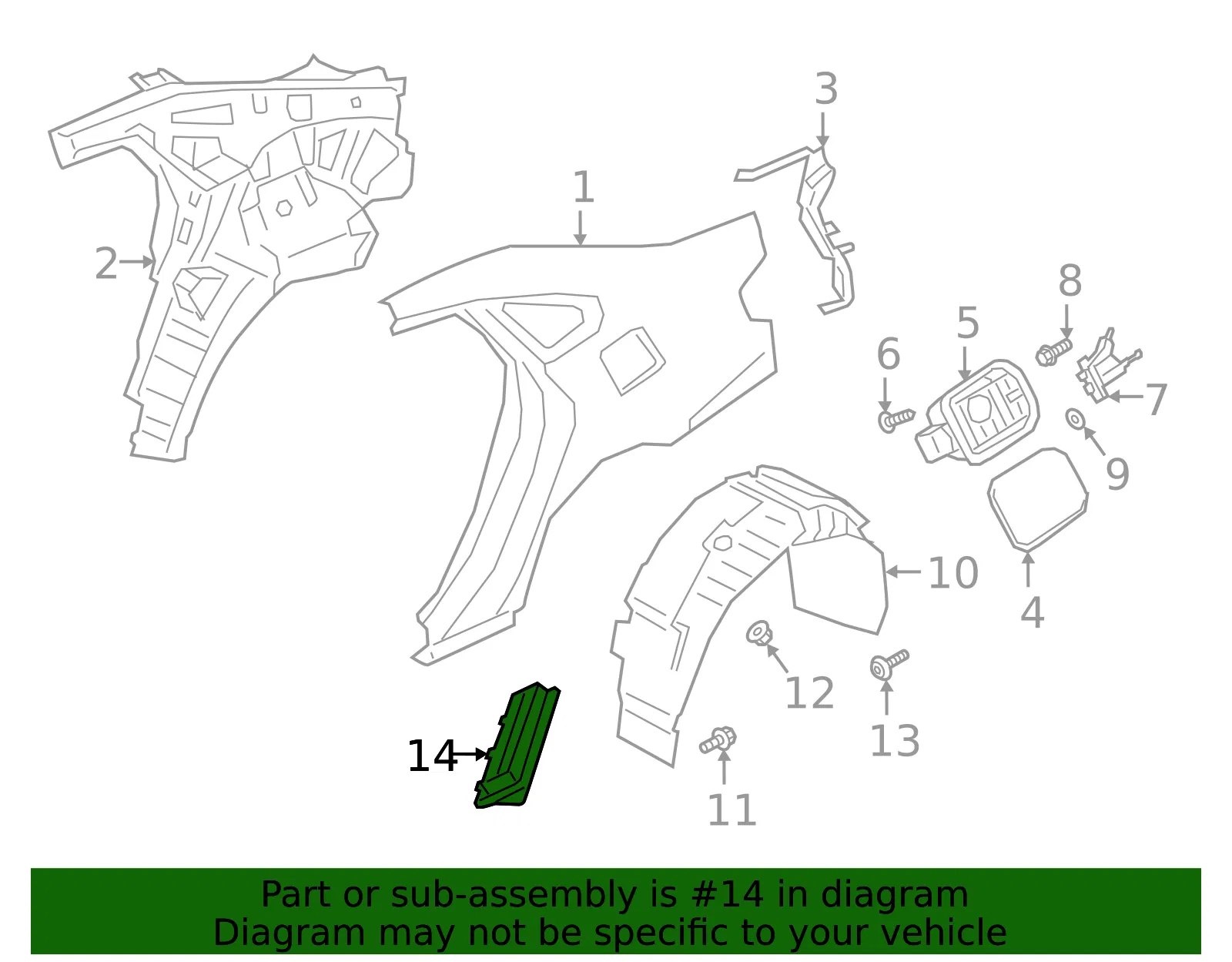 Pressure Vent - Kia (97510-J6000) - view 2