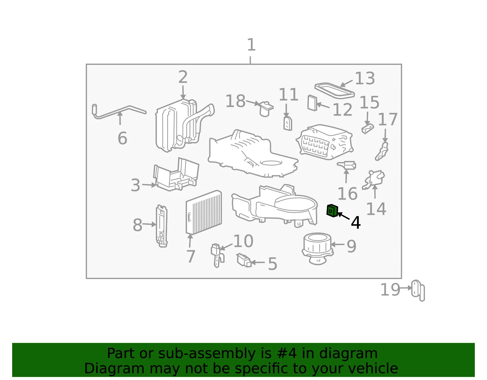 Cushion - Kia (97620-38000) - view 2