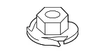Trunk Trim Panel Nut - Volvo (981494) - view 5
