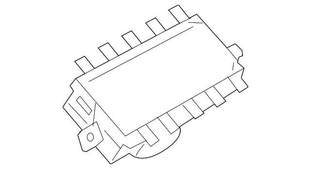 Instrument Panel Air Bag - Nissan (98515-3NF8A)