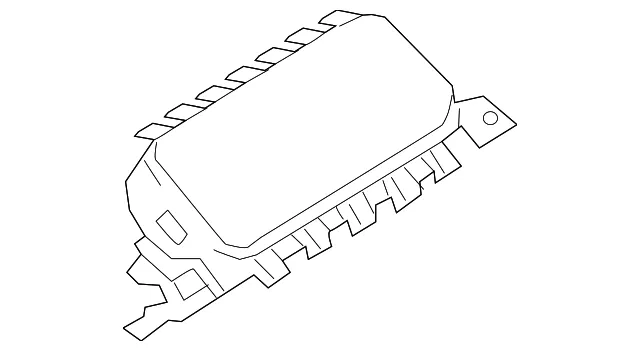 Instrument Panel Air Bag - Nissan (98515-5RL8A)