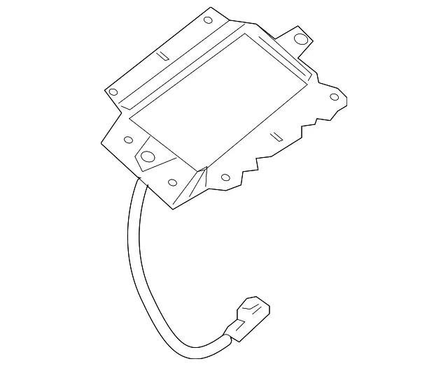 Instrument Panel Air Bag - Nissan (98515-ZQ58A)