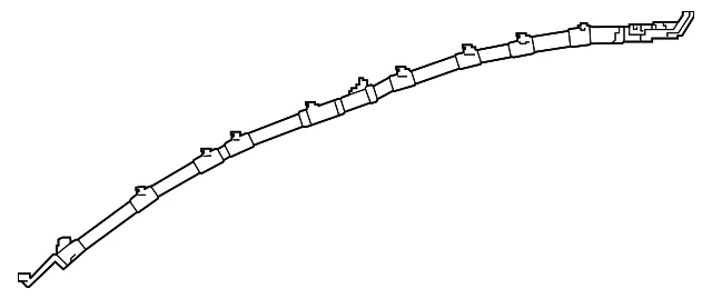 Head Air Bag - Passenger Side (RH) - Nissan (985P0-6CA8A)