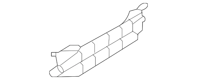 Head Air Bag Bracket - Nissan (985P6-6RR0A)