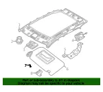 Sun Visor Screw - Volvo (986293) - view 4