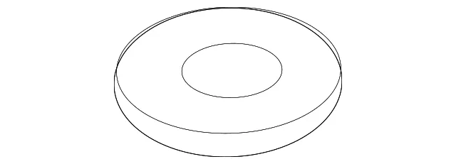 Package Tray Trim Clip - Volvo (987174) - view 2