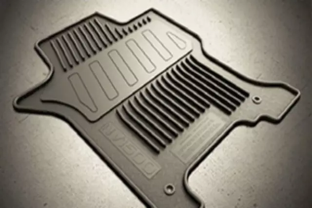 Floor Mats, All-Season - Black - Nissan (999E1-HW001V) - view 2