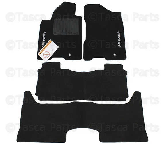 Floor Mats, Carpet - Nissan (999E2-2UH10BK)