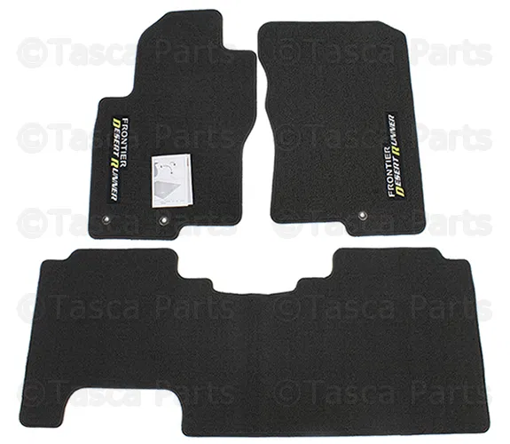 Frontier Kc\\/Dr Floor Mats - Charcoal - Nissan (999E2-B4H12)