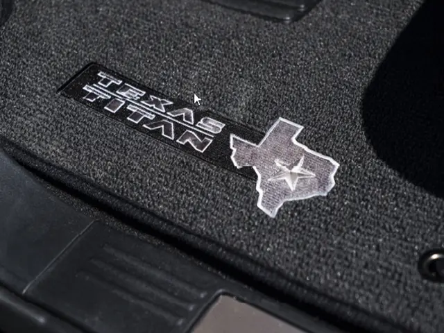 Carpeted Floor Mats- Texas TITAN (3-piece / Black) - Nissan (999E2-W5003)