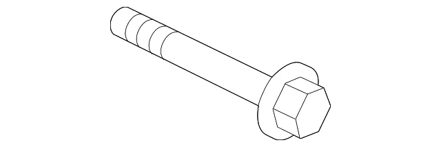 Instrument Panel Cross-Member Bolt - Mazda (9YA0-20-872) - view 2