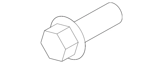 Instrument Panel Cross-Member Bolt - Mazda (9ya42a810a)