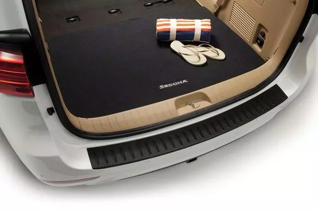 Cargo Mat, Carpeted - Beige\/Gray - Kia (A9F12-AC000BQ)