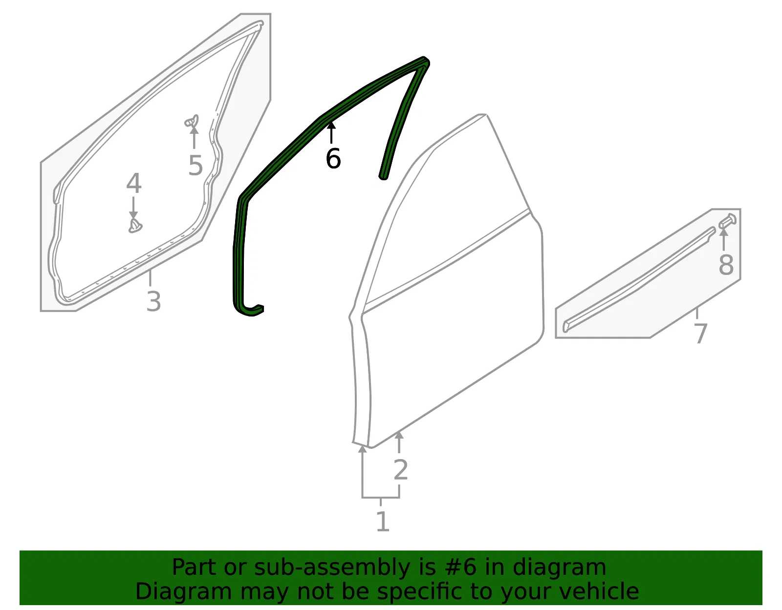 Welt L Seaming - MAZDA (B25D6891243) - view 2